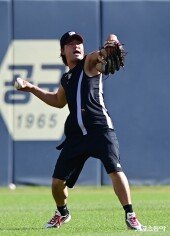 엔트리에선 빠졌지만 1군 훈련 함께 하는 김상수