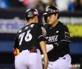 오재일, 추격의 솔로포