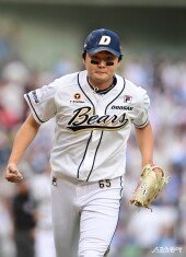 정철원, 삼자범퇴에 주먹 불끈!