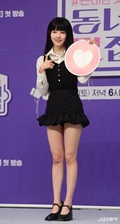 스테이씨 시은, 너무 얇은 다리