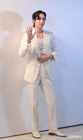 이수혁, 훤칠한 손인사