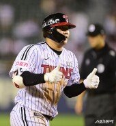 문보경, 솔로포에 엄지척!