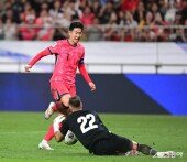 손흥민, 아쉽게 놓친 골찬스