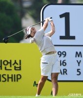 홍진영2, 시원한 티샷