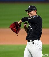 소형준, 시즌 첫 등판 후 미소