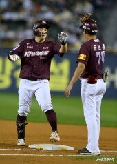 최주환 ‘동점타’