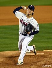 곽빈, 두산 에이스의 투구!