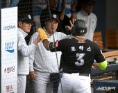 이강철 감독 ‘좋았어 선제 득점’