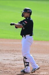 강백호, 점점 살아나는 타격감