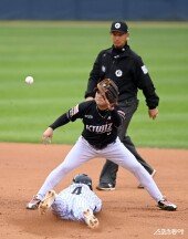 김상수 ‘벌써 왔어’