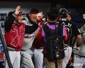 염경엽 감독, 짜릿한 역전!