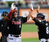 솔로포 박해민 ‘이렇게 기쁠수가~’