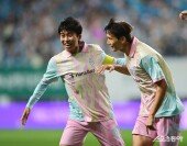 임영웅, 오반석의 선제골에 내가 더 기뻐