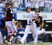 윤정빈, 선제 득점 성공