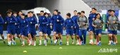 이라크전 앞둔 축구대표팀