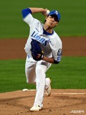 원태인, 다승왕의 투구~