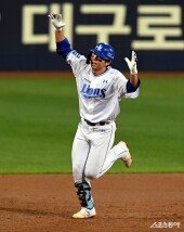 김영웅, 2경기 연속 홈런포!