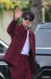 BTS 진, 응원 고마워요