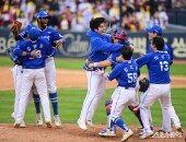 삼성, 3승 1패로 한국시리즈 진출