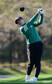 양희영, 강렬한 티샷