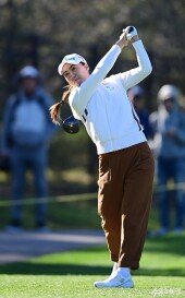 이민지, 호쾌한 티샷