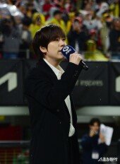 규현, 촉촉한 애국가