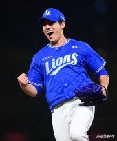 원태인, 신난다!