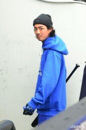 구자욱, 가볍게 배팅 마치고