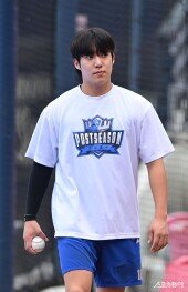 원태인, 오늘은 가벼운 마음으로