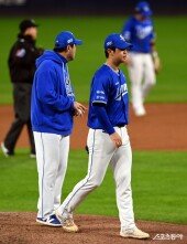 황동재, 1회를 못 넘기고 강판!