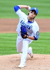 원태인, 다승왕 투구의 위력!