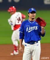 김태훈, 허무한 홈런 허용