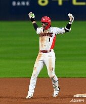 1타점 2루타 박찬호의 포효!