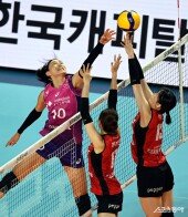 김연경, 높이가 다른 공격