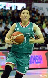 어깨 탈골 직후 코트로 복귀한 양인영