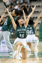 해맑은 치어리더