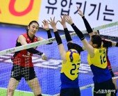 장위, 블로커 뚫는 강공