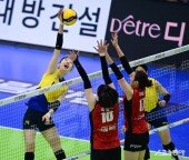 양효진, 힘을 실어서