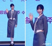 한지현, 모델 같은 포즈