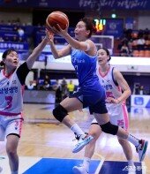 신지현, 그림같은 슛~