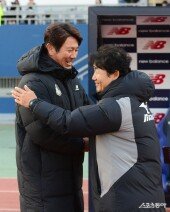 PO에서 만난 김도균 감독-이장관 감독