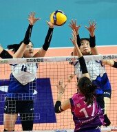 이다현-정지윤 ‘최고의 블로킹’