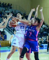 김단비 ‘공에 손대지마’