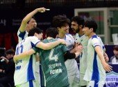 삼성화재 ‘한국전력 상대로 세트스코어 3-1 승리’
