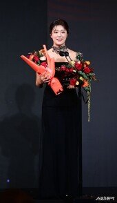 김재희, 수줍은 수상 소감