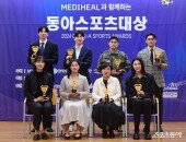선수들이 직접 선정한 동아스포츠대상 8인의 수상자
