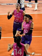 김연경의 포효!