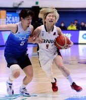 안혜지, 저돌적인 돌파~