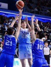 홍유순, 내 슛은 막기 힘들어~