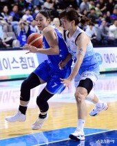 이민지, 재빠르게 돌파~